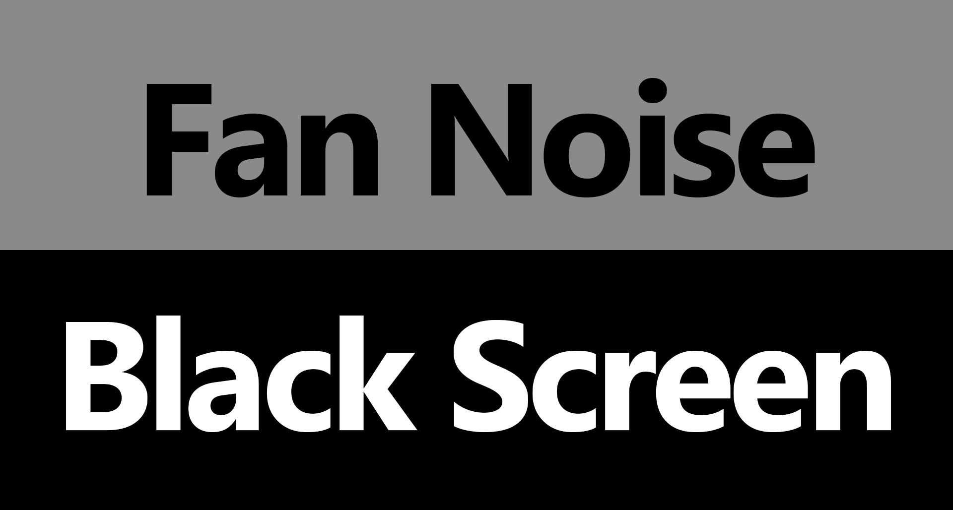 10 hours of a big fan sound for sleeping – black screen