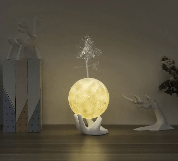 Why The MEIDI Essential Oil Diffuser Moon Lamp Is So Cool