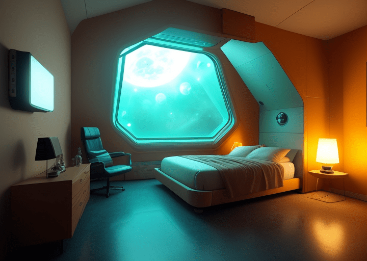 spaceship sleeping quarters