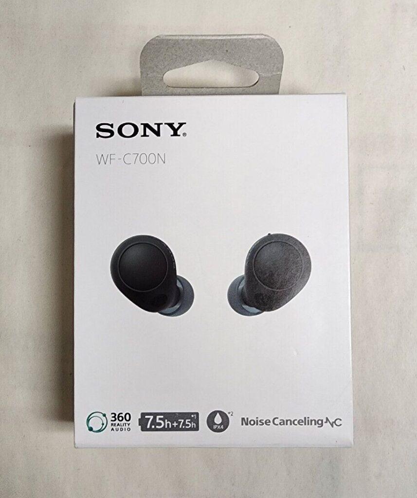 Sony WF-C700N earbuds product package