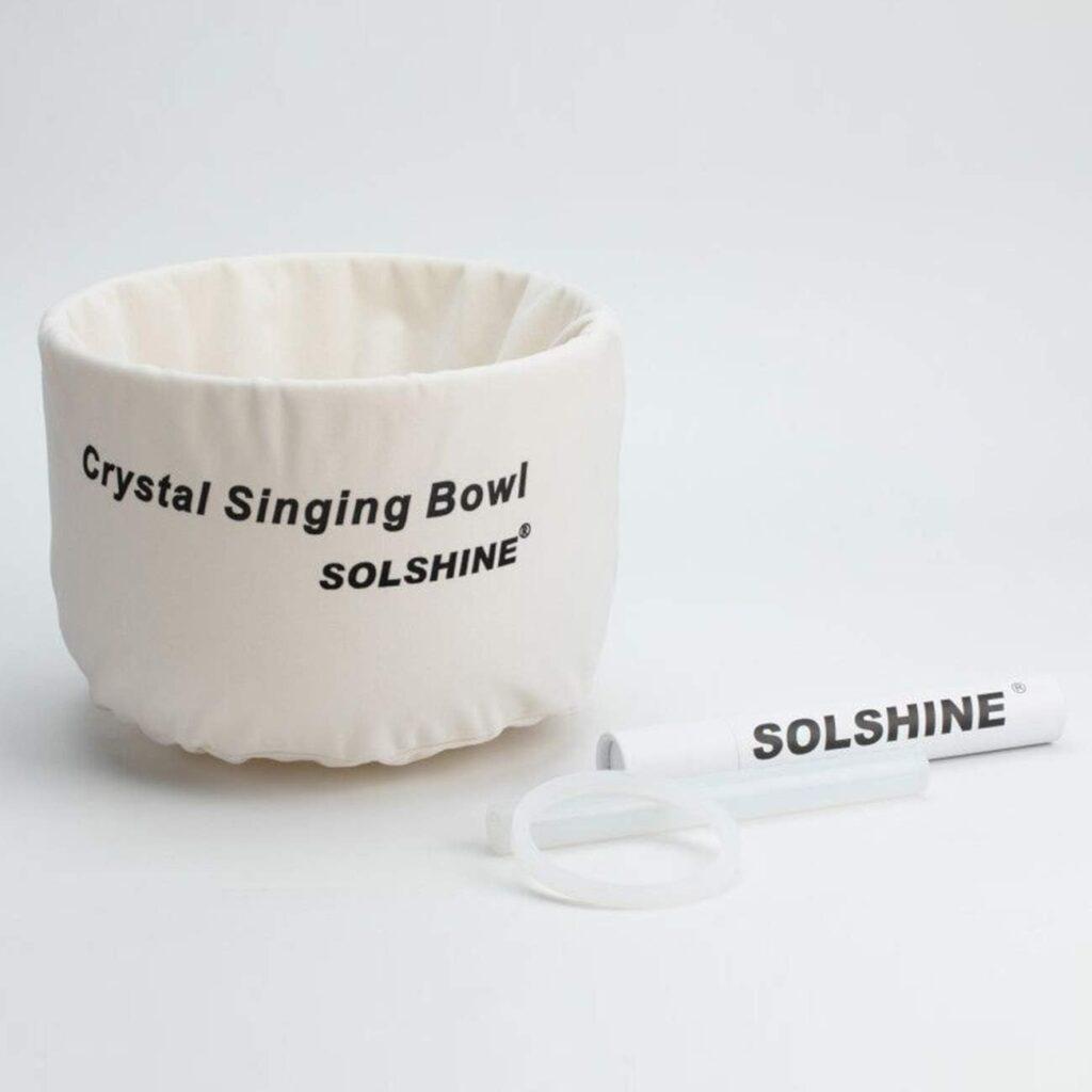 SOLSHINE Crystal Singing Bowl B Note 432HZ - Ambient Soundscapes