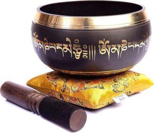 HIMALAYAN BAZAAR Tibetan Singing Bowl Set - 4"
